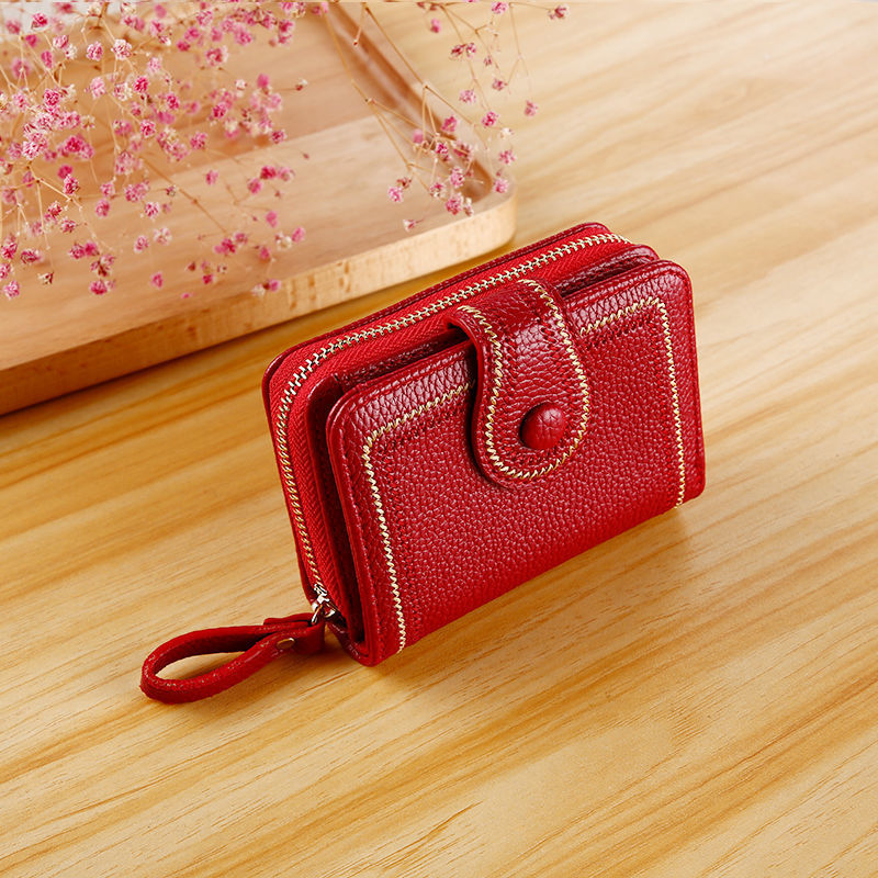 Thumbnail: Female short card multi-card slot, large-capacity anti-degaussing card bag, mone