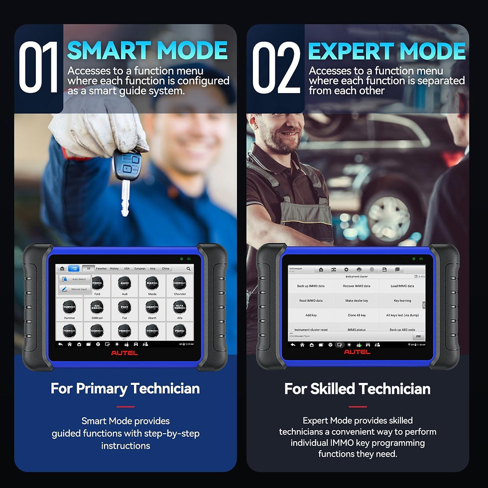 Thumbnail: Autel MaxiIM IM508S XP200 Car Key Programming Tool Diagnostic Tool All-in-One Ke