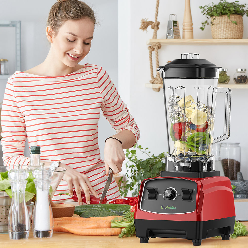 Thumbnail: BPA Free 3HP 2200W Heavy Duty Commercial Grade Blender Mixer Juicer High Power F