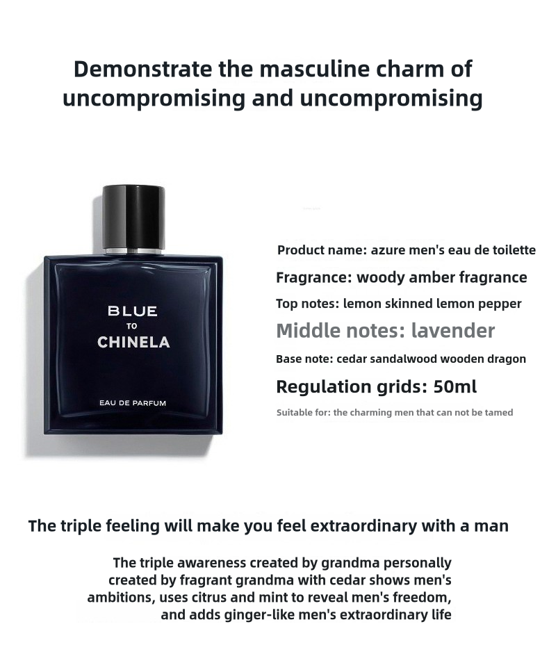 Thumbnail: Brand Perfume Men 100ml Cologne Man Pheromone Parfums Homme Lasting Floral Scent