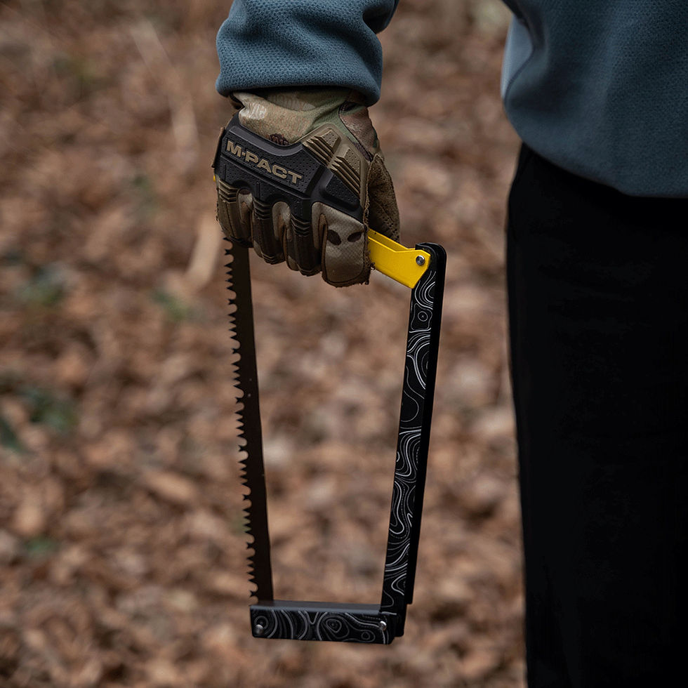 Thumbnail: Folding Saw Aluminum Alloy Multifunctional Handsaw Camping Foldable Hand Saw Out