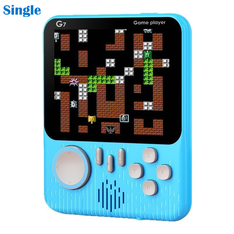 Thumbnail: G7 Retro Handheld Game Console, 3.5-Inch LCD,  Built-In 666 Games,Portable Gamin