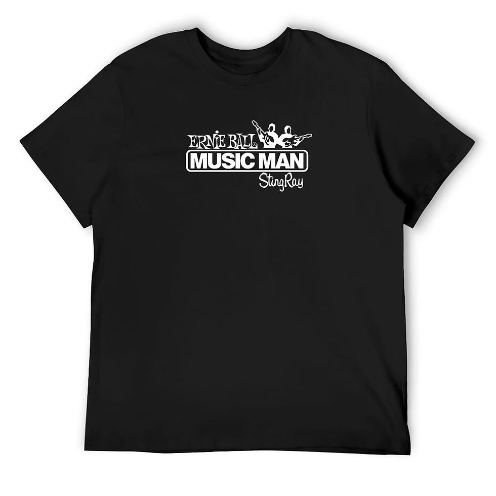 Thumbnail: Music Man StingRay Logo T-Shirt Customs Quick-drying Boys Animal Print Cute Clot