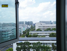 image of a photo shot from window to try out focal length for camera lenses