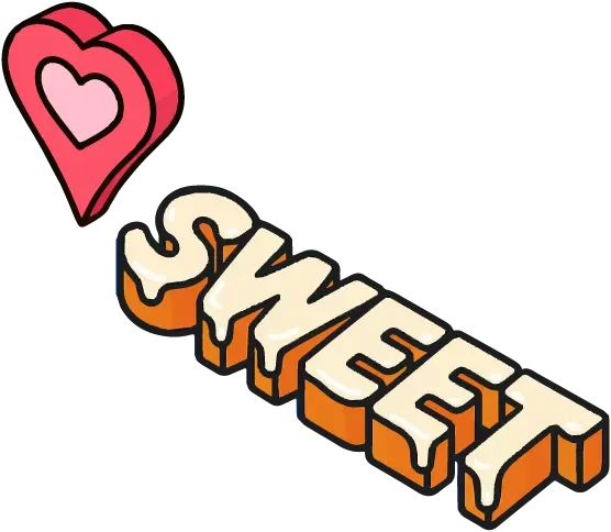 立体SWEETボタン