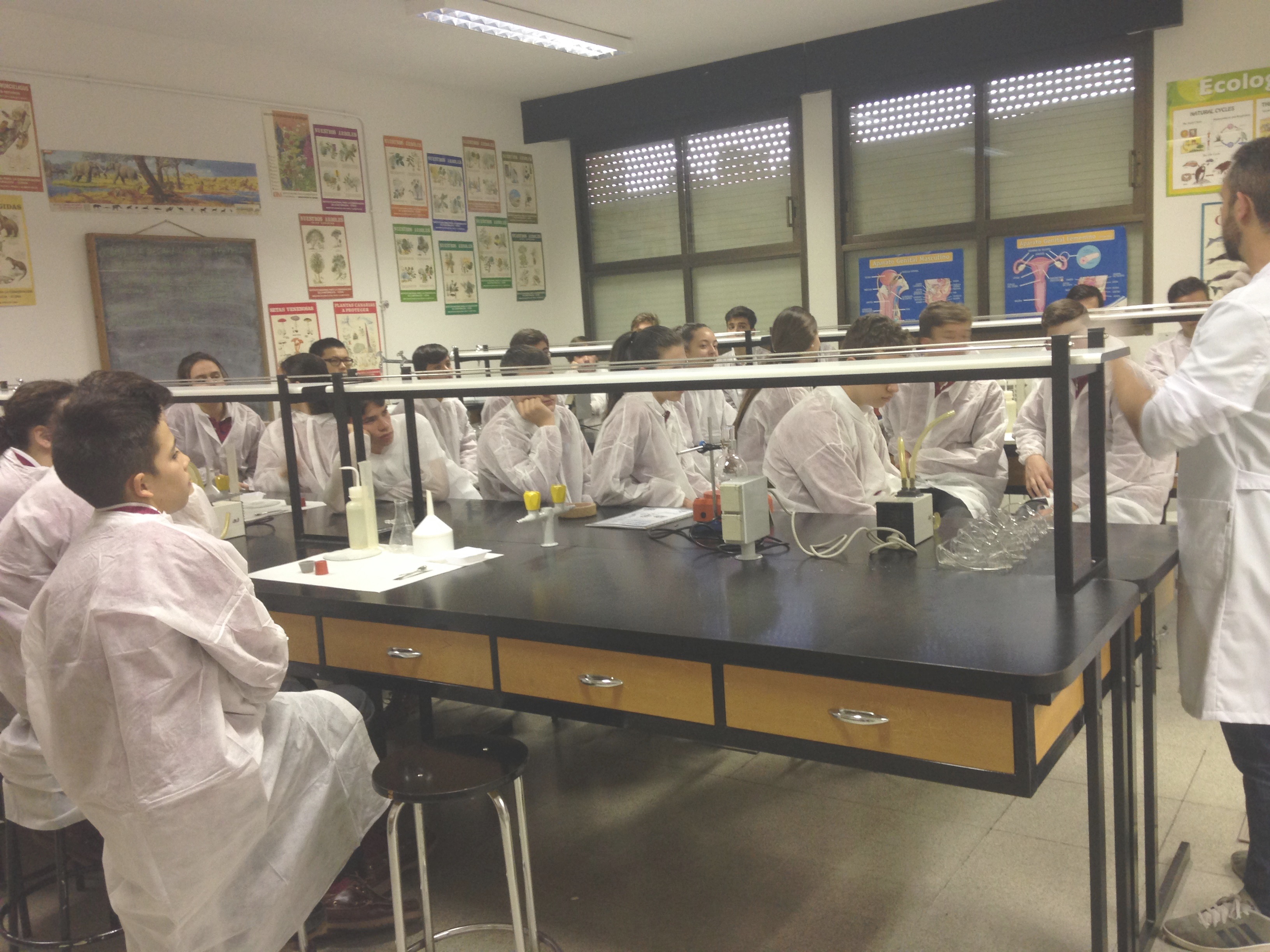 Aulas y espacios comunes