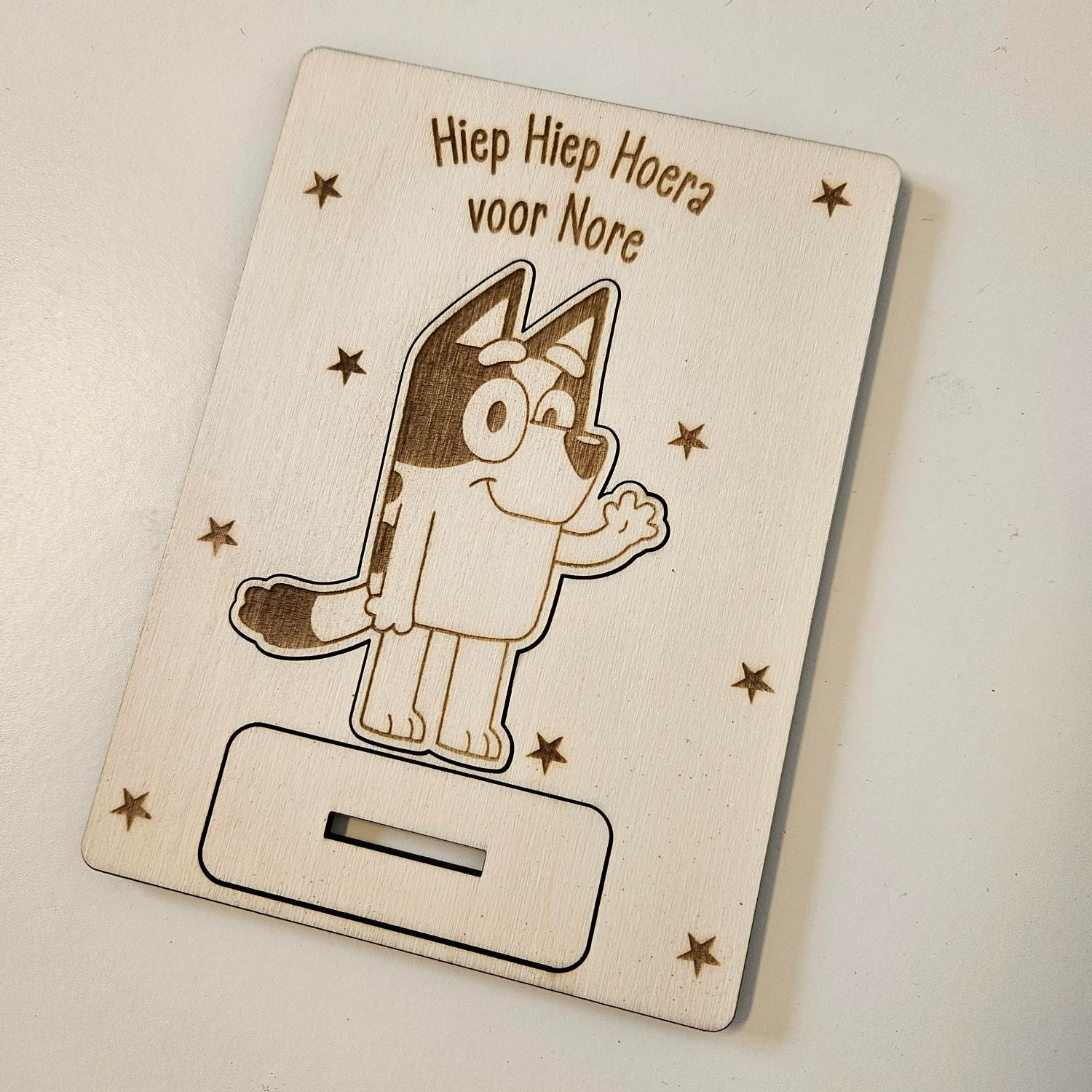 Verjaardagskaart hond B.