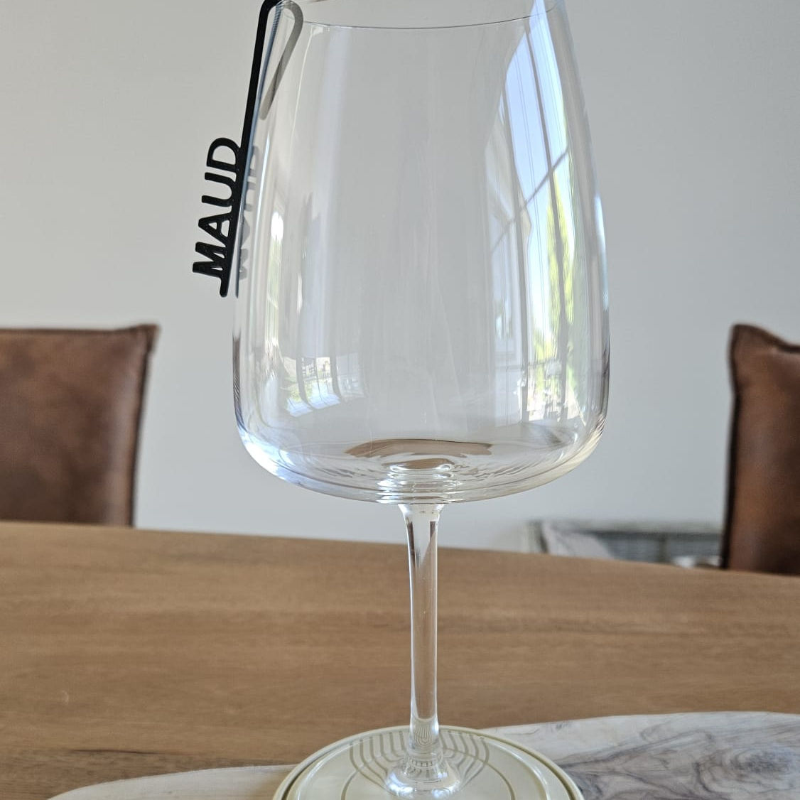 Nametag Glas