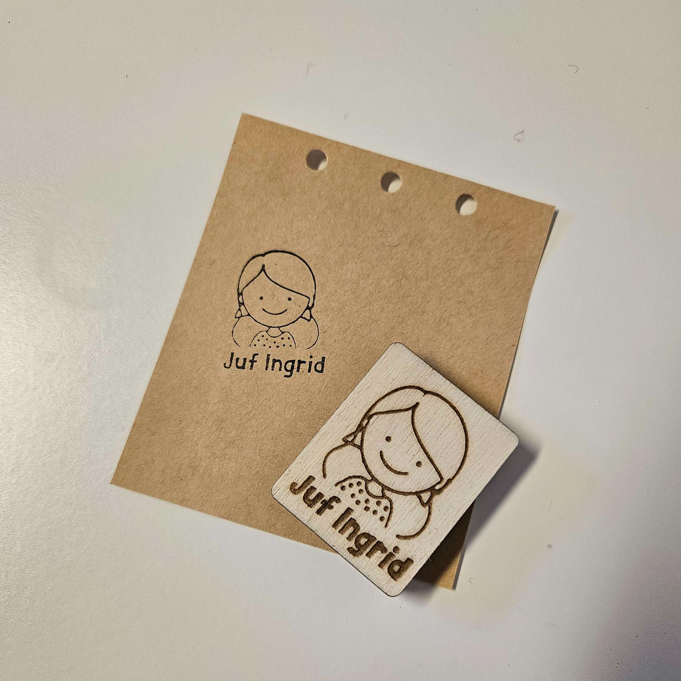 Stempel juf