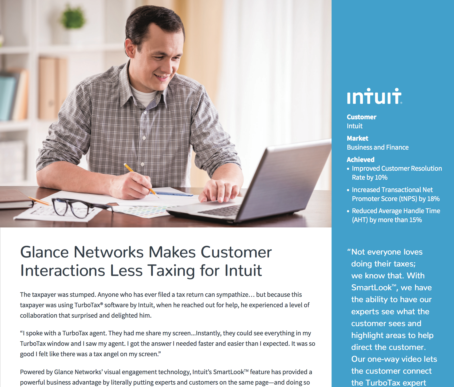 Glance Networks Case Study