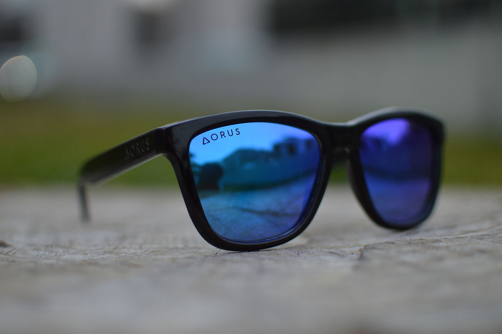 óculos de sol S Black Sapphire Orus Clothing