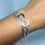 Thumbnail: Infinity Bracelet - Silver 