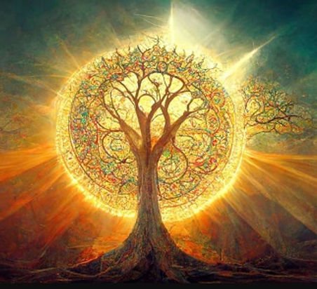 arbre de vie en couleur