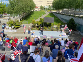 Citizens gather for campaign launch