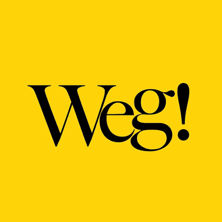Weg! logo