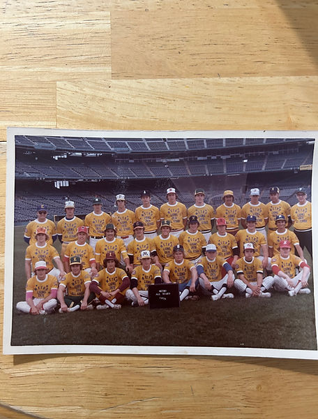 Brian selected to the 1976 Metro Lions All Star Team Second Base, also selected as a membe
