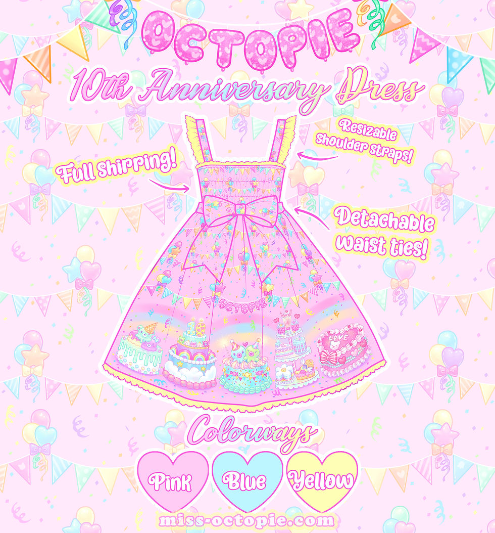 Thumbnail: Octopie's 10th Anniversary JSK Lolita Dress