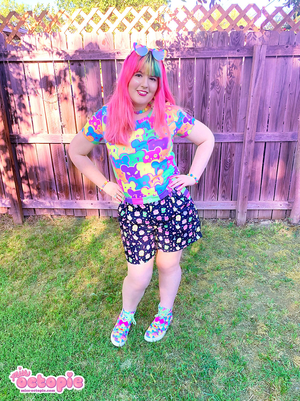 Thumbnail: "OctoParty" Zipper Shorts