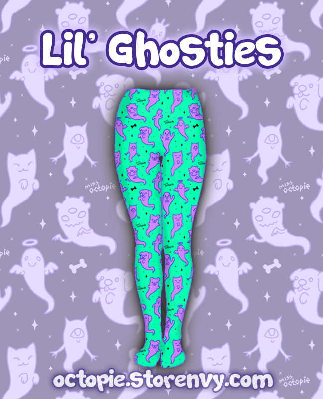 Thumbnail: "Lil' Ghosties" Tights or Leggings