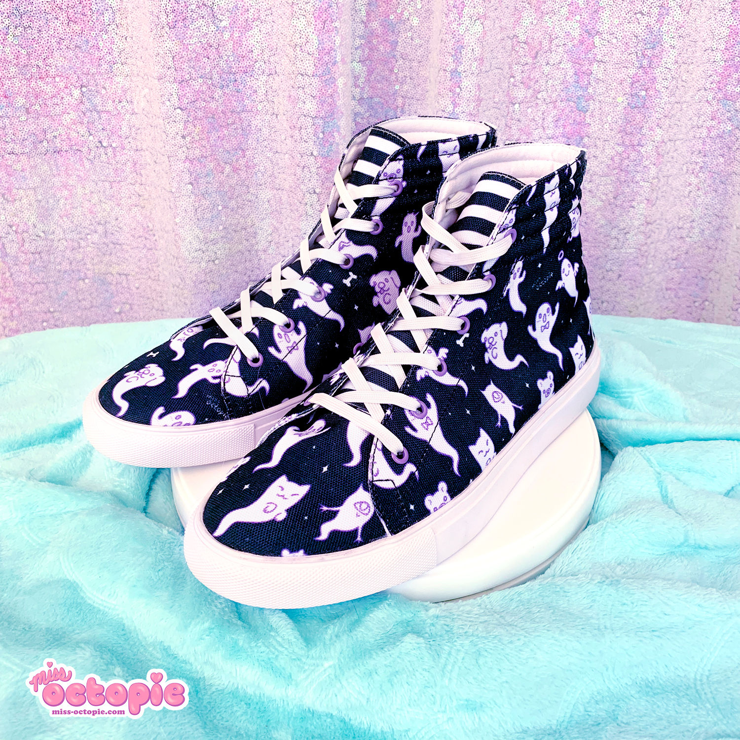 "Lil' Ghosties" Hi-Top Shoes