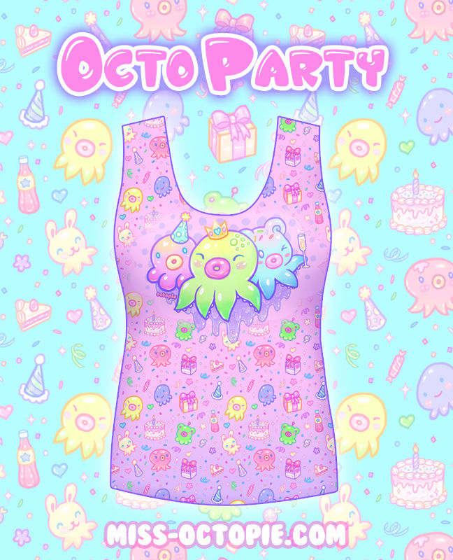 Thumbnail: "OctoParty" Tank Top