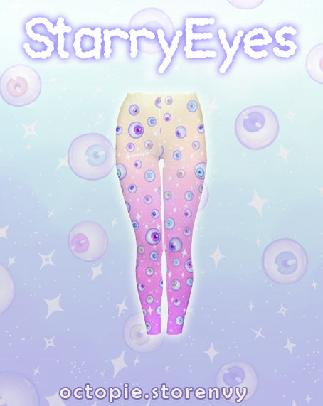 Thumbnail: "Starry Eyes" Velvet Leggings