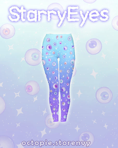 Thumbnail: "Starry Eyes" Velvet Leggings