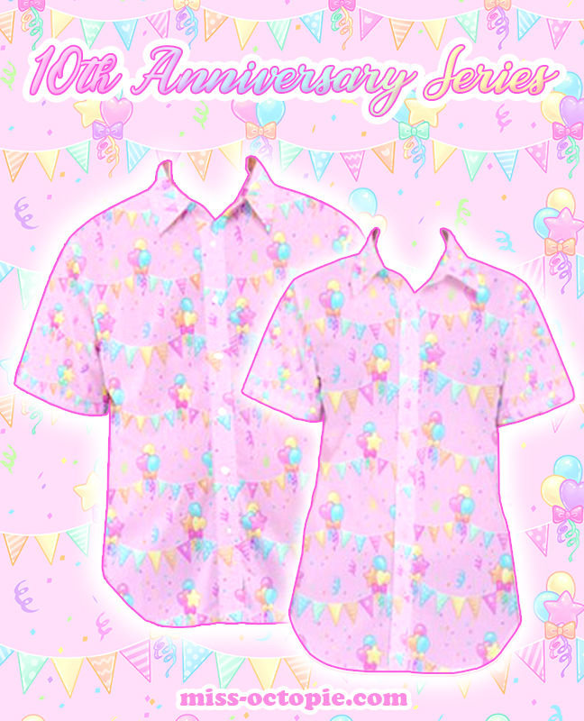 Thumbnail: Octopie's 10th Anniversary Button-Up Shirt