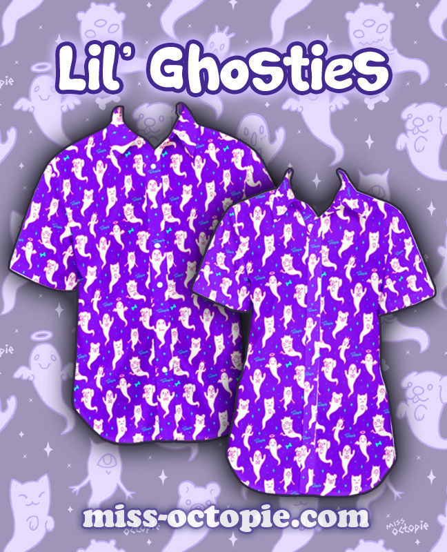 Thumbnail: "Lil' Ghosties" Button-Up Shirt