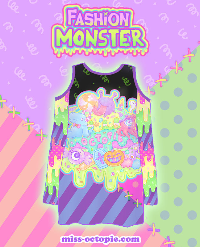 Thumbnail: "Fashion Monster" Velvet Cut-Out Shirt Dress