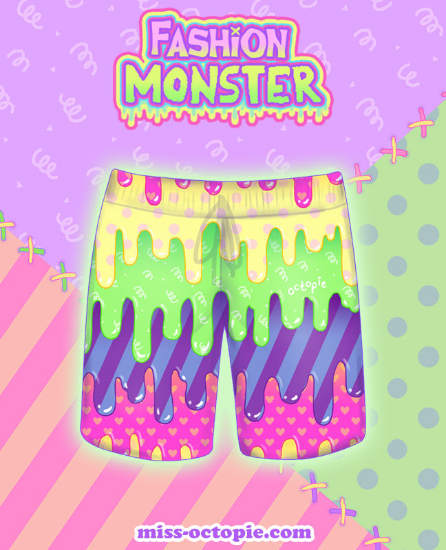 Thumbnail: "Fashion Monster" Drippy Shorts