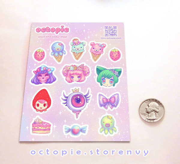 Thumbnail: Sylveon Vinyl Sticker Sheet