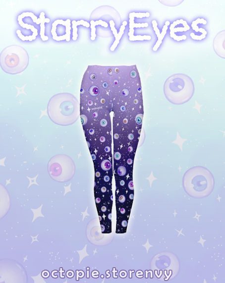 Thumbnail: "Starry Eyes" Velvet Leggings