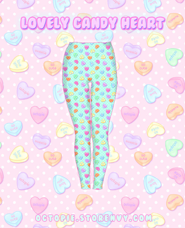 Thumbnail: "Lovely Candy Heart" Tights or Leggings
