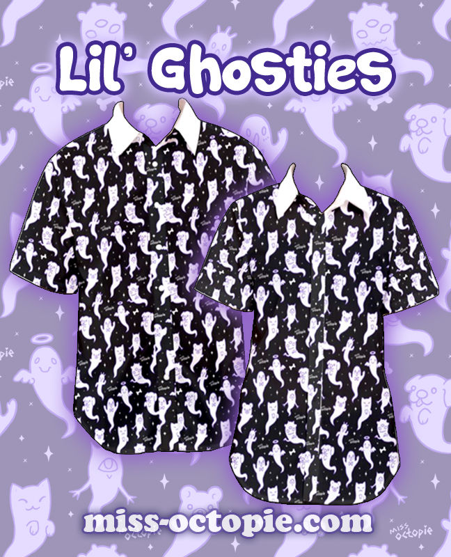 Thumbnail: "Lil' Ghosties" Button-Up Shirt