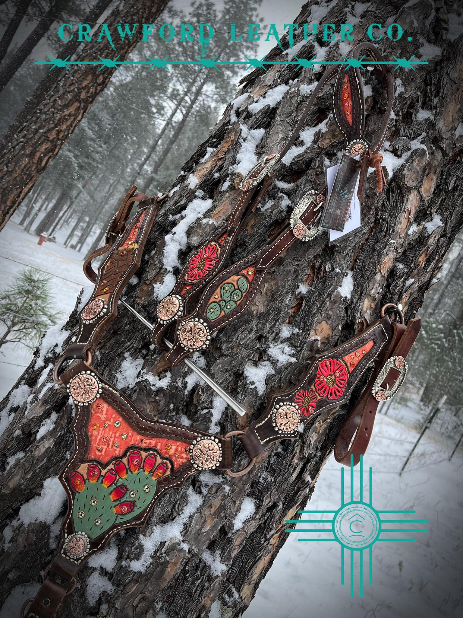 "Land of Enchantment" Tack Set