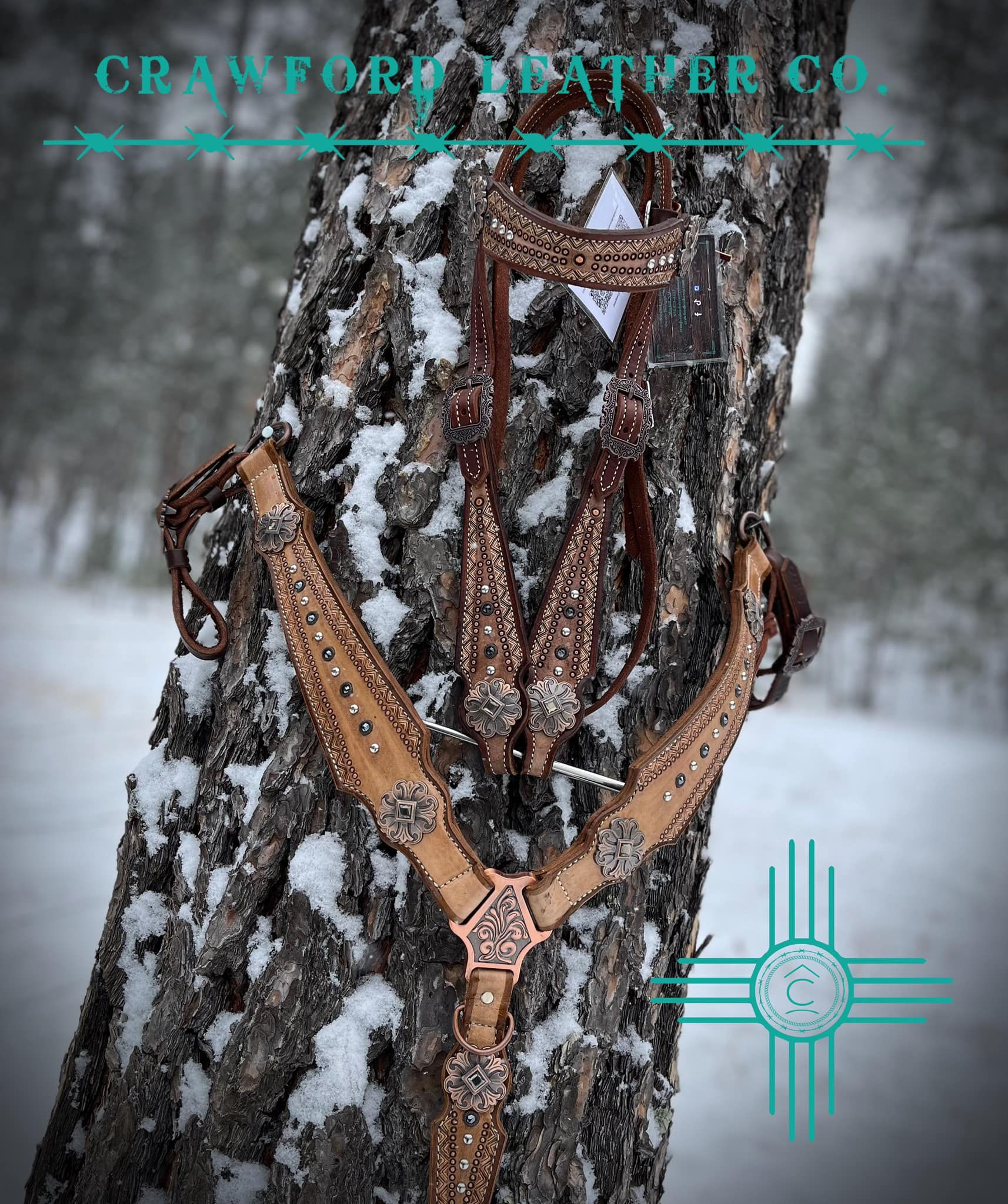 "Mescalero Apache" Tack Set