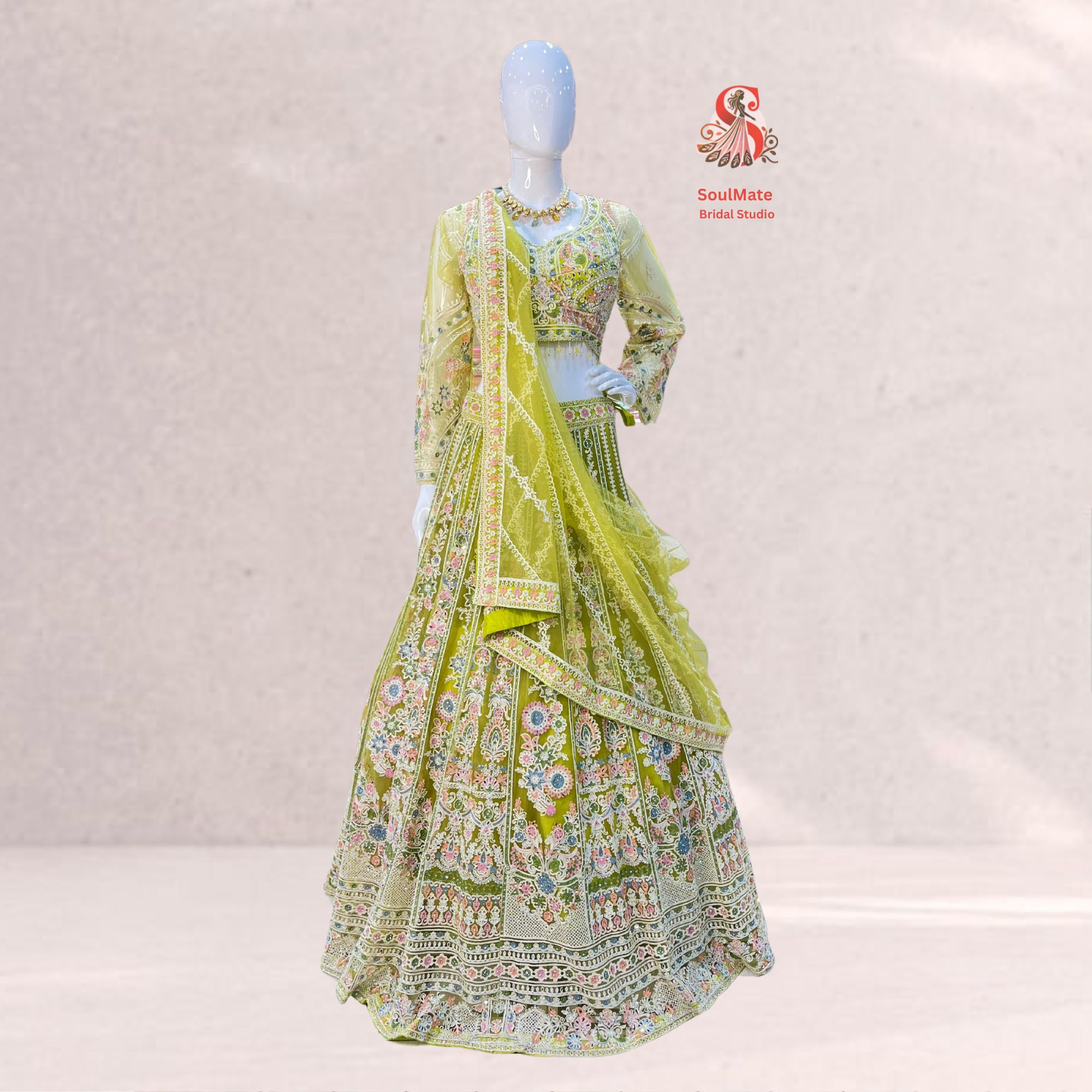 Exquisite Embroidery Lehenga