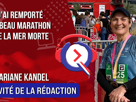 J'ai remporté le beau marathon de la Mer Morte - L'invité De La Rédaction Du 5 Février 2023