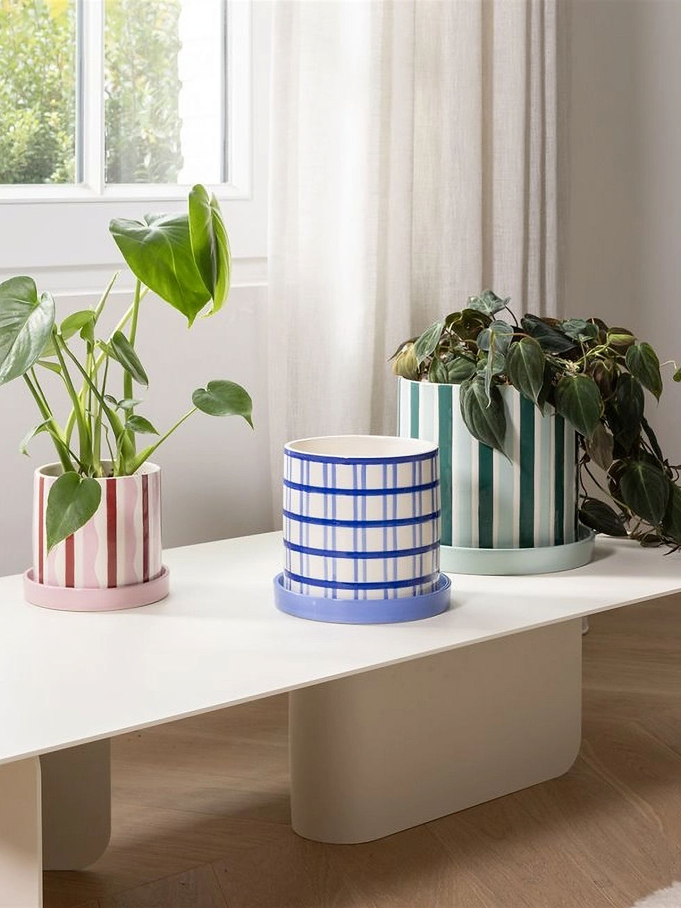 Miniatura: &Klevering - Vaso da pianta piccolo Clash Pink