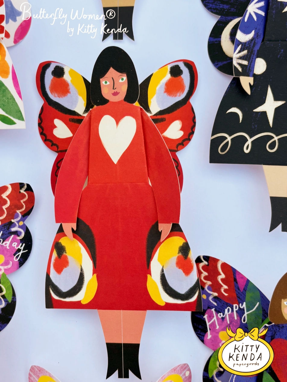 Miniatura: Kitty Kenda - Butterfly Woman con busta