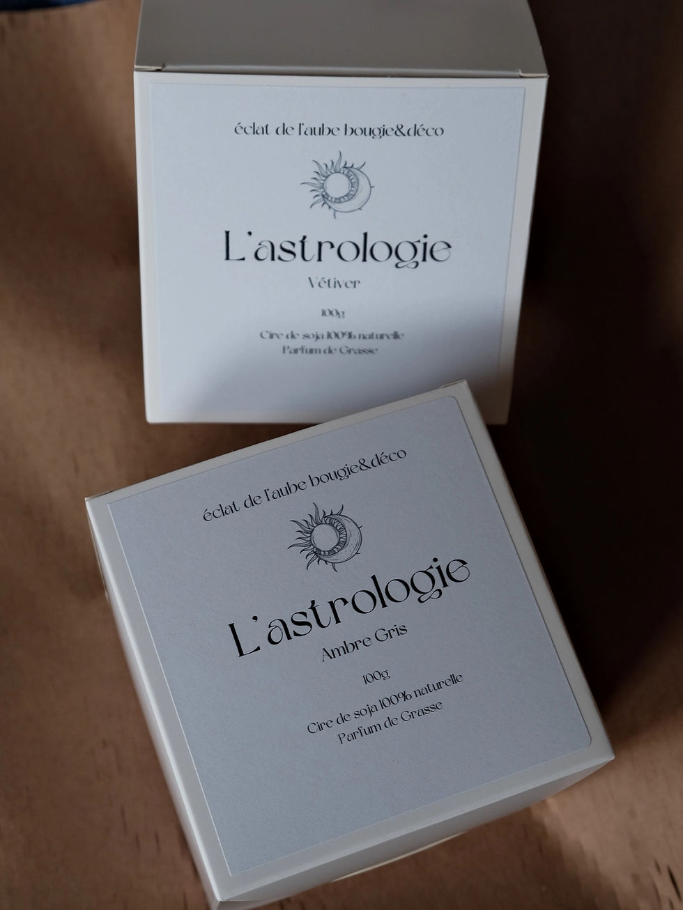 Miniatura: Eclat De L'Aube - Candela Astrologica Profumata