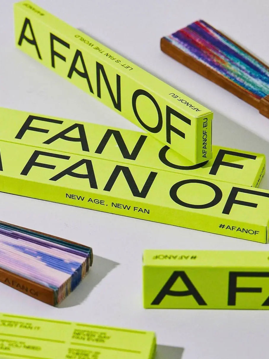 Miniatura: A FAN OF - Ventaglio Stampscape