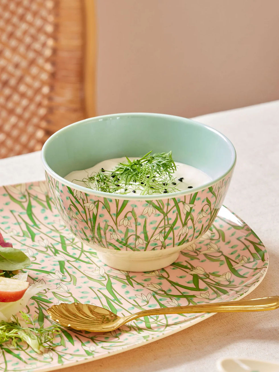 Miniatura: RICE - Ciotola piccola in melamina "Mughetto"