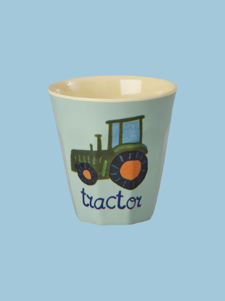 Miniatura: RICE - Bicchiere/tazza piccola in melamina "BLU"