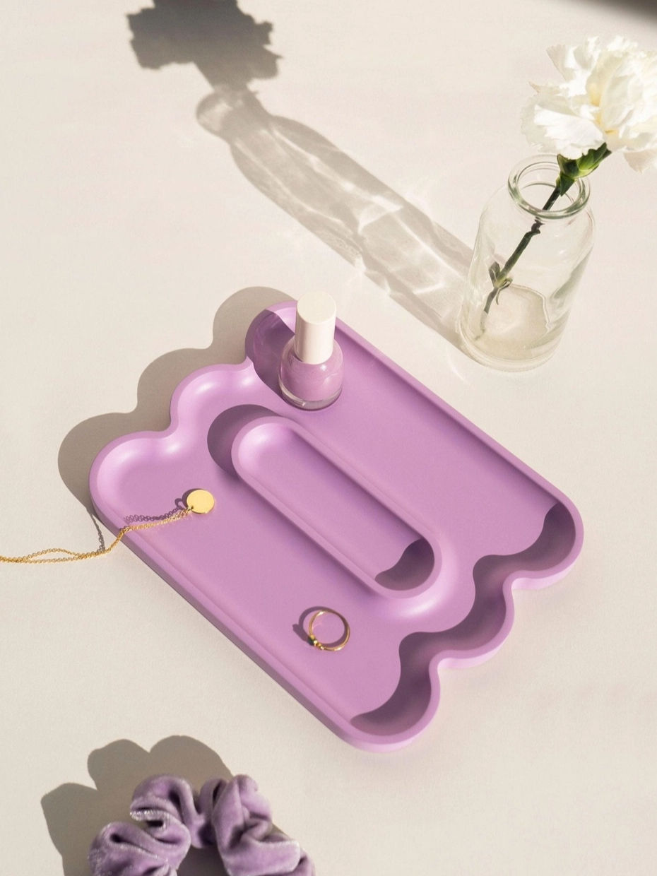 Miniatura: OCTAEVO - Vassoio in resina Wave