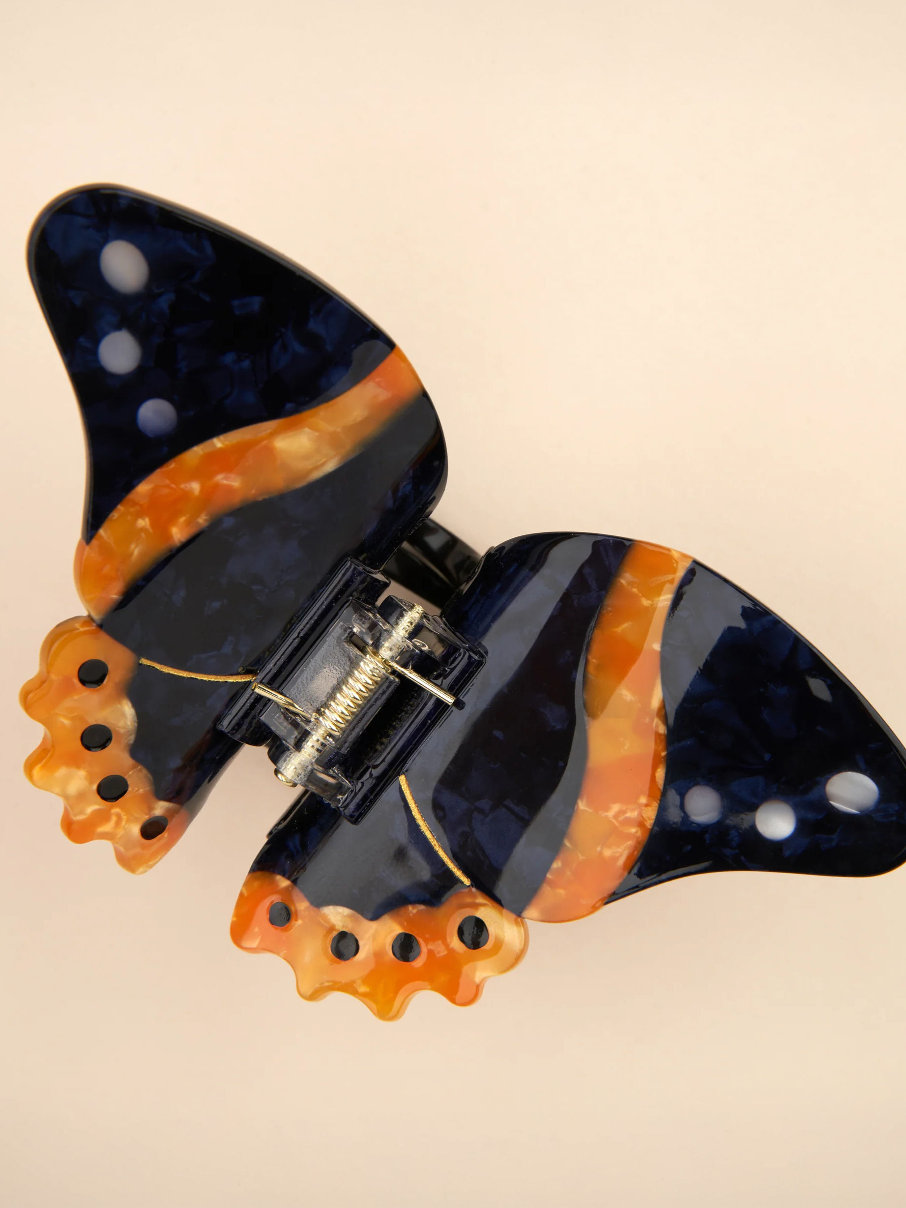 CouCou Suzette - Mollettone per capelli Farfalla Nera