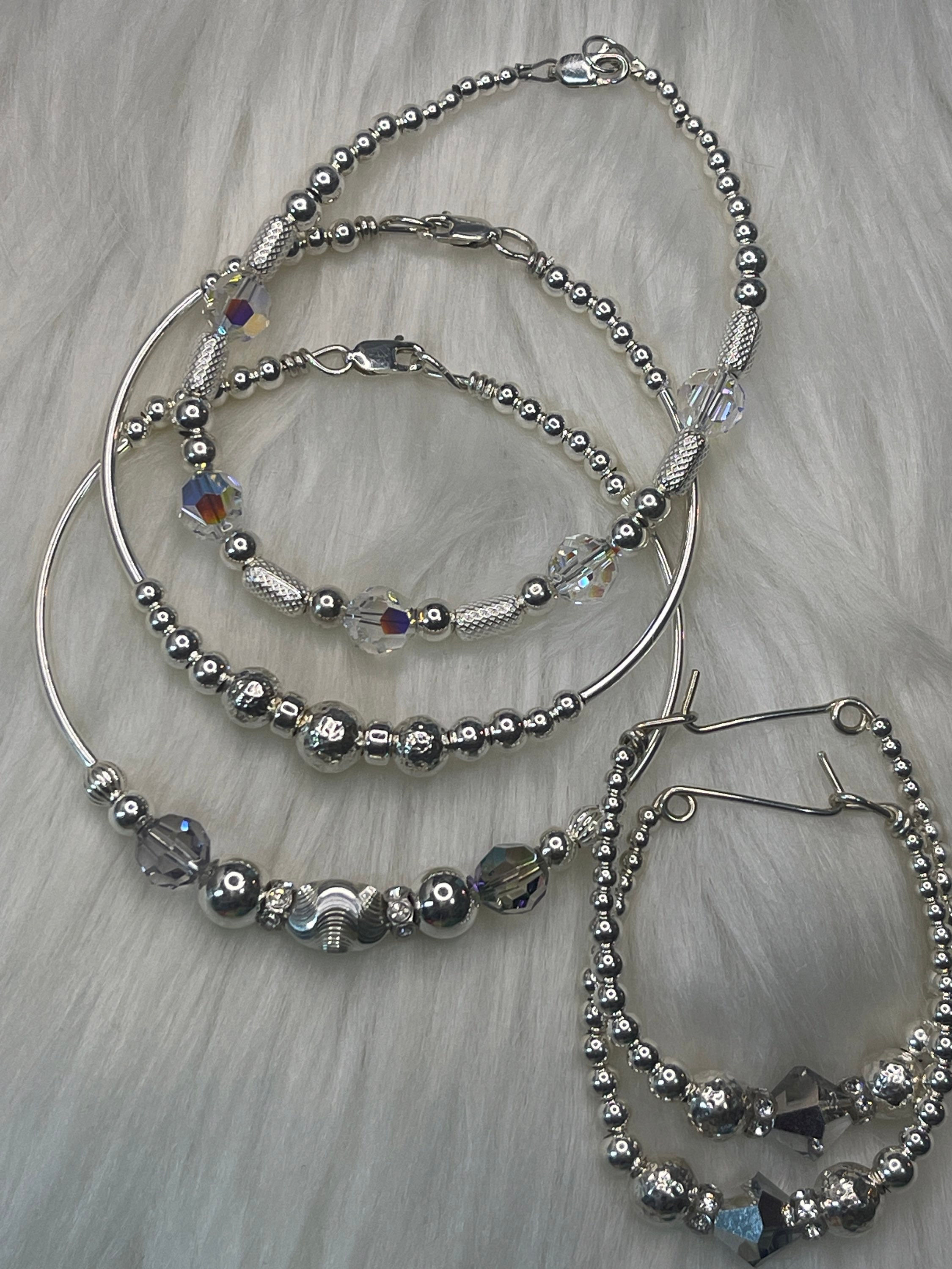 4Pc set Silver 