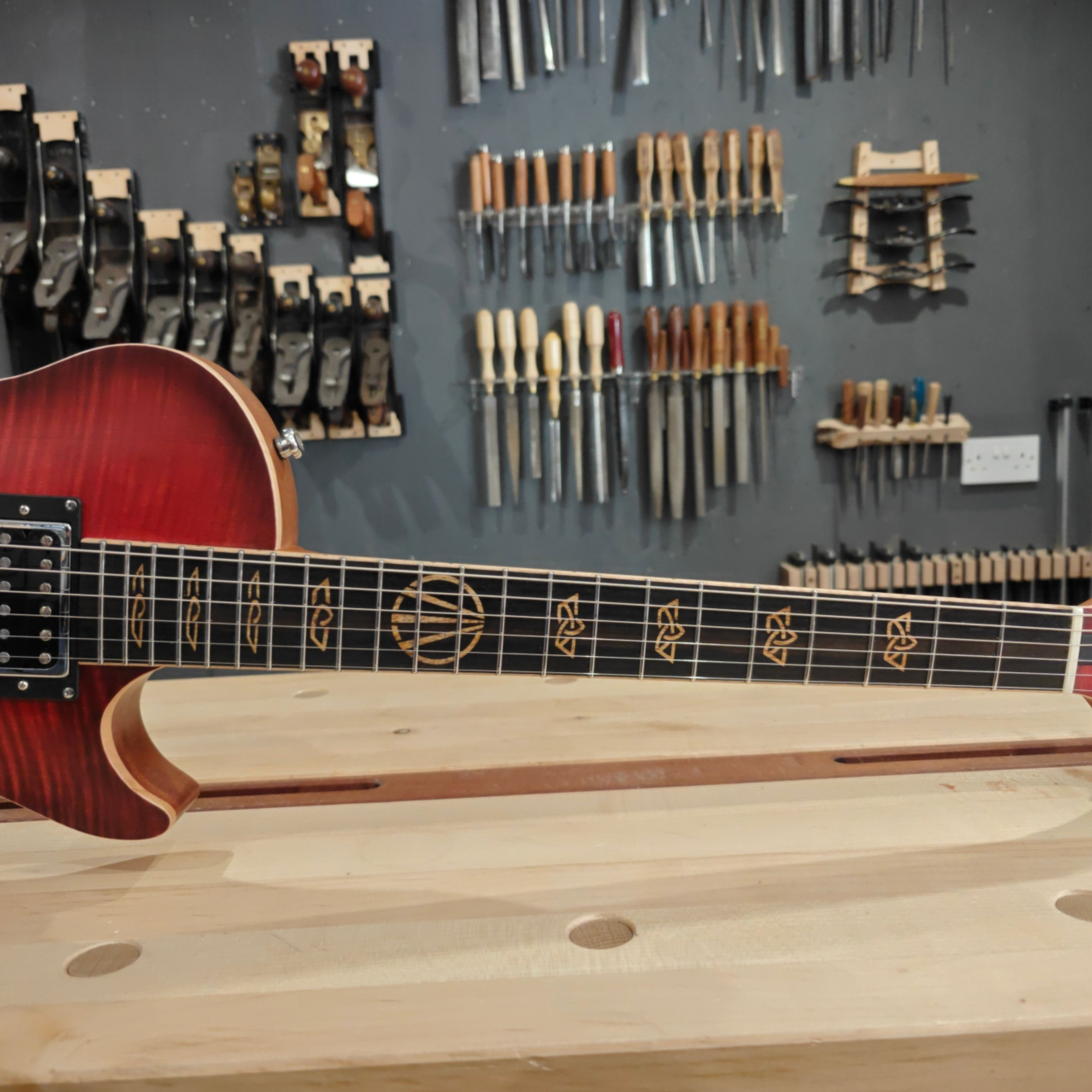 Custom Red Burst Singlecut