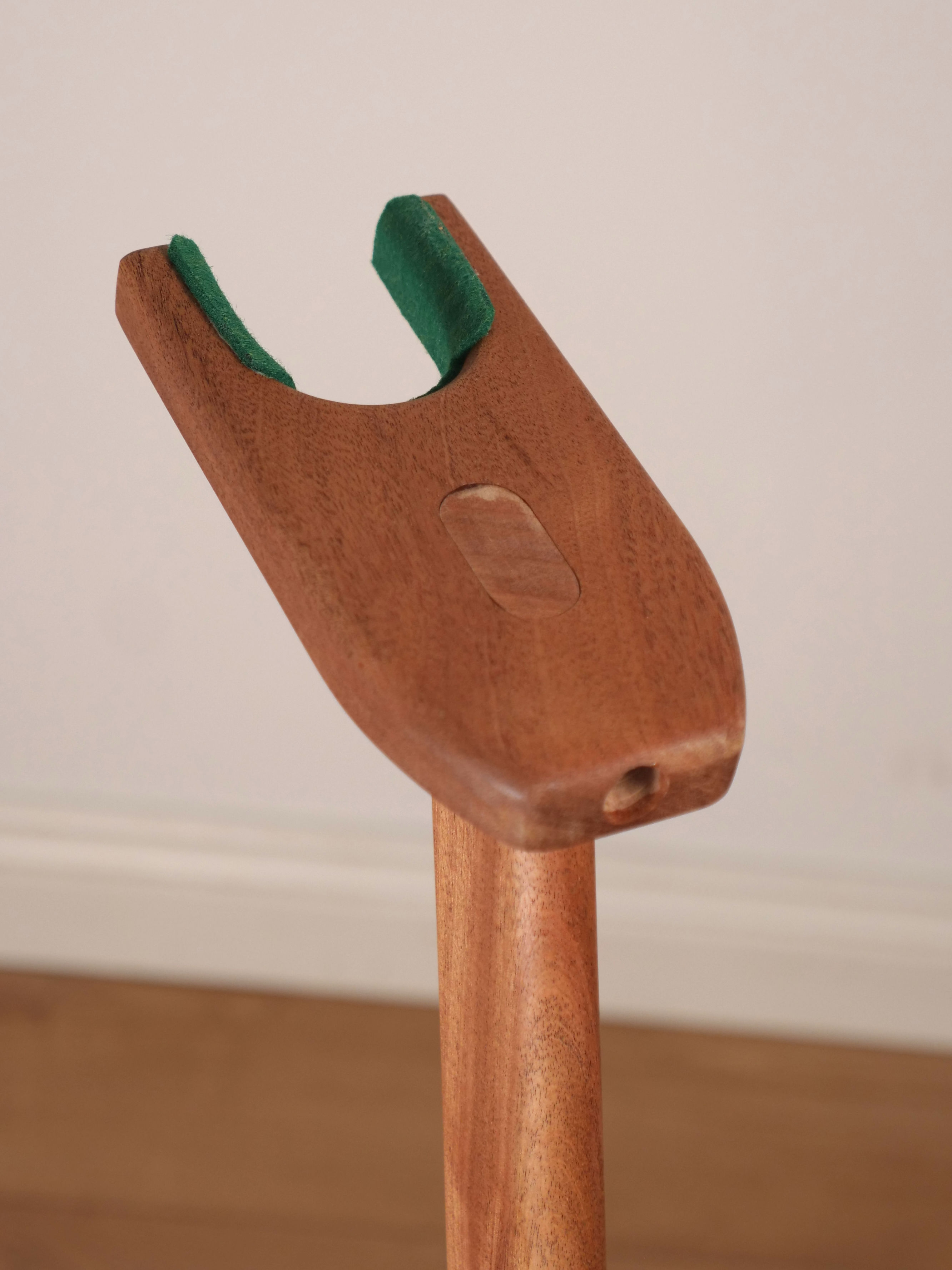 Tall Guitar Stand - Sapele
